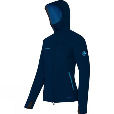 Sudadera Con Capucha Mammut Ultimate Mujer Azul Marino - Chile IOB396185